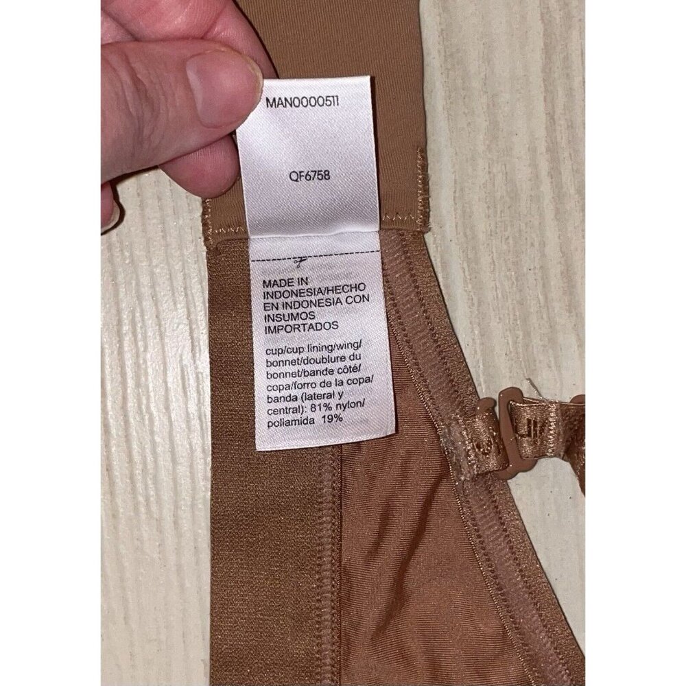 Calvin Klein QF6758 Form to Body Lightly Lined Bra WF Womens L Large Brown - Picture 7 of 7